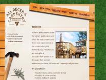 All Decks and Carpentry