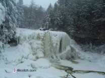 WVa Frozen Waterfall